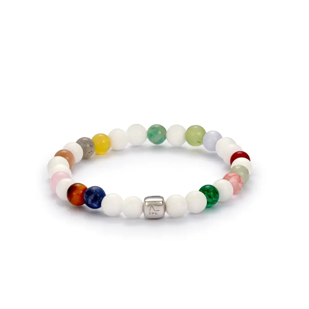 Alexander Lynggaard smykker Alexander Lynggaard ColorUp Positano 6mm C10320 | Armbånd | Sølvsmykker