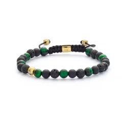 Alexander Lynggaard smykker Alexander Lynggaard ColorUp Tuscany Braided 6mm B00052 | Armbånd | Forgyldte Sølvsmykker