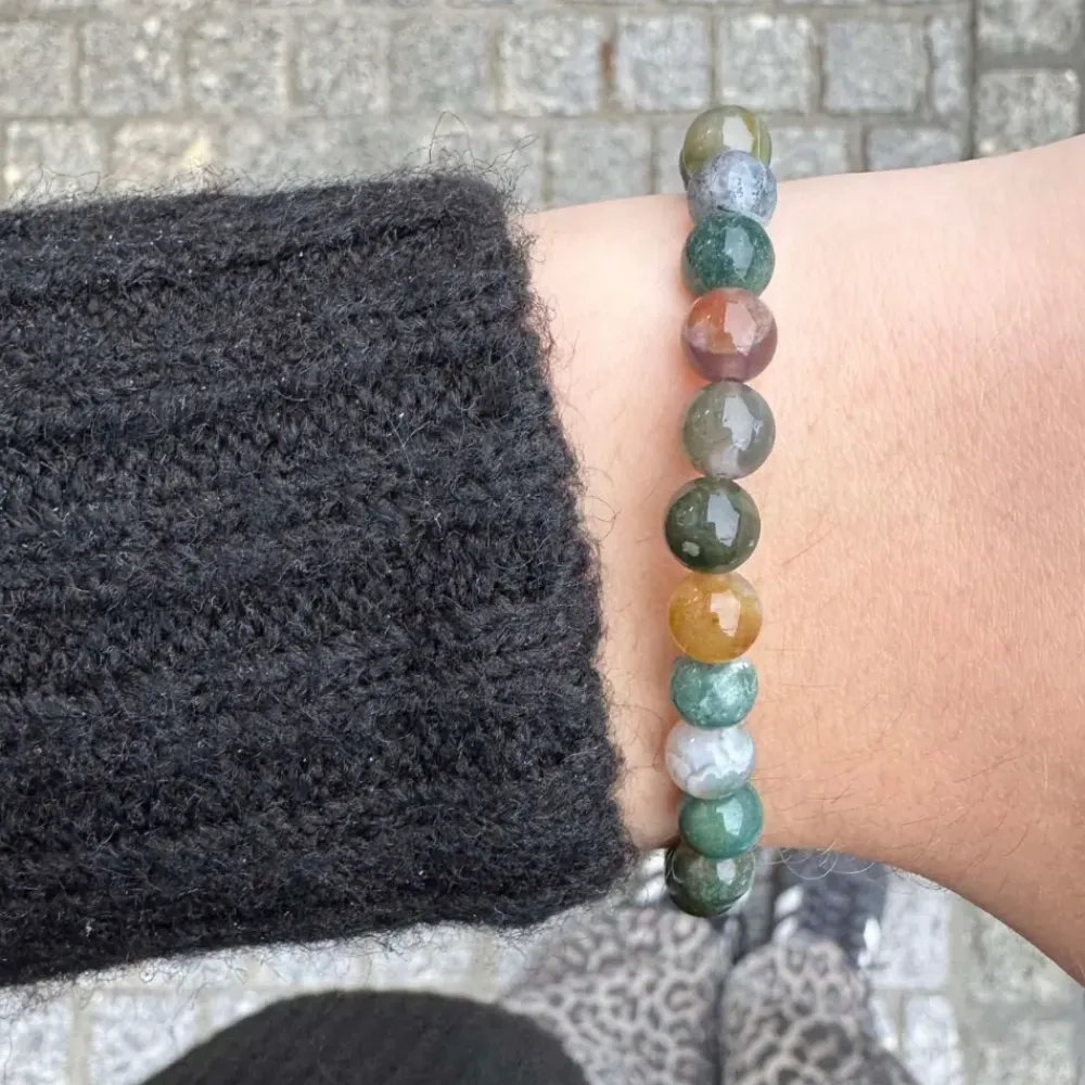 Alexander Lynggaard smykker Alexander Lynggaard ColorUp Indian Agate 6mm C00910 | Armbånd | Sølvsmykker