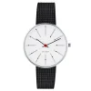 Arne Jacobsen Bankers 34mm 53101-1610 | Dame Dameure I Stål | Herreure I Stål