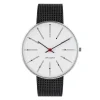 Arne Jacobsen Bankers 40mm 53102-2010 | Dame Dameure I Stål | Herreure I Stål