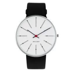 Arne Jacobsen Bankers 40mm 53102-2001 | Dame Dameure I Stål | Herreure I Stål