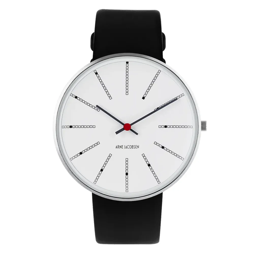 Arne Jacobsen Bankers 40mm 53102-2001 | Dame Dameure I Stål | Herreure I Stål