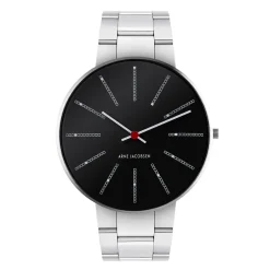 Arne Jacobsen Bankers 40mm 53105-2028 | Dame Dameure Med Lænke | Dameure I Stål