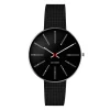 Arne Jacobsen Bankers 34mm 53104-1610 | Dame Dameure Med Lænke | Dameure I Stål