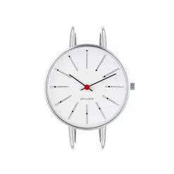 Arne Jacobsen Bankers 34mm 53101-1618 | Dame Dameure Med Lænke | Dameure I Stål