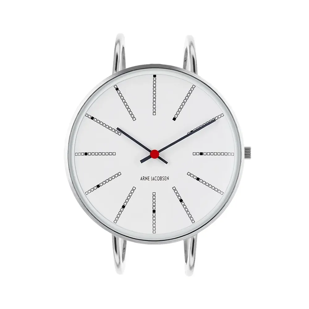 Arne Jacobsen Bankers 40mm 53102-2018 | Dame Dameure Med Lænke | Dameure I Stål