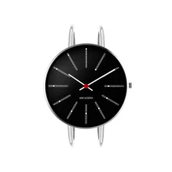 Arne Jacobsen Bankers 34mm 53104-1618 | Dame Dameure Med Lænke | Dameure I Stål