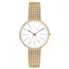 Arne Jacobsen Bankers 30mm 53113-1409 | Dame Dameure I Gulddouble