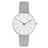 Arne Jacobsen Bankers 34mm 53101-1608 | Dame Dameure I Stål | Herreure I Stål