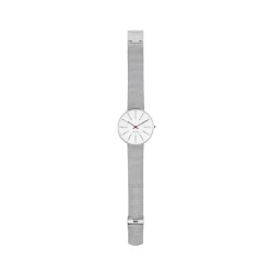 Arne Jacobsen Bankers 40mm 53102-2008 | Dame Dameure I Stål | Herreure I Stål