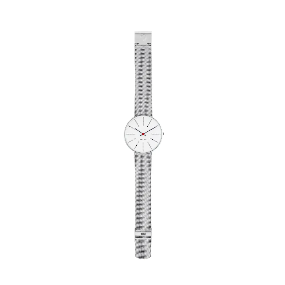 Arne Jacobsen Bankers 40mm 53102-2008 | Dame Dameure I Stål | Herreure I Stål