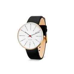 Arne Jacobsen Bankers 40mm 53108-2001G | Dame Dameure I Gulddouble | Herreure I Gulddouble