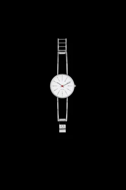 Arne Jacobsen Bankers 34mm 53101-1618 | Dame Dameure Med Lænke | Dameure I Stål