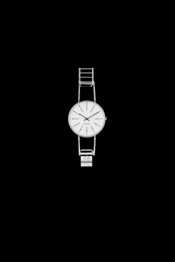 Arne Jacobsen Bankers 40mm 53102-2018 | Dame Dameure Med Lænke | Dameure I Stål