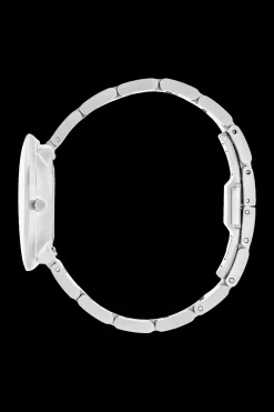 Arne Jacobsen Bankers 34mm 53101-1628 | Dame Dameure I Stål | Dameure Med Lænke