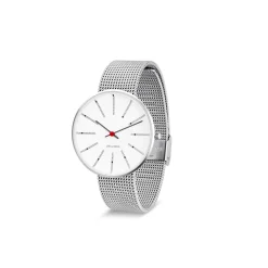 Arne Jacobsen Bankers 40mm 53102-2008 | Dame Dameure I Stål | Herreure I Stål