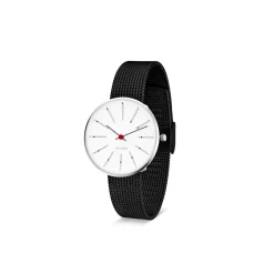 Arne Jacobsen Bankers 34mm 53101-1610 | Dame Dameure I Stål | Herreure I Stål