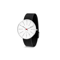 Arne Jacobsen Bankers 40mm 53102-2010 | Dame Dameure I Stål | Herreure I Stål