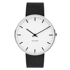 Arne Jacobsen City Hall 40mm 53202-2010 | Dame Dameure I Stål | Herreure I Stål