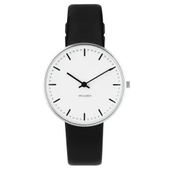 Arne Jacobsen City Hall 34mm 53201-1601 | Dame Dameure I Stål | Herreure I Stål