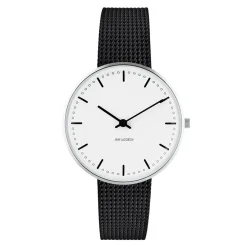 Arne Jacobsen City Hall 34mm 53201-1610 | Dame Dameure I Stål | Herreure I Stål