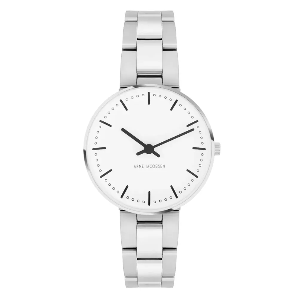 Arne Jacobsen City Hall 30mm 53200-1428 | Dame Dameure Med Lænke | Dameure I Stål