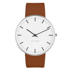 Arne Jacobsen City Hall 40mm 53202-2017S | Dame Dameure Med Rem | Dameure I Stål