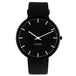 Arne Jacobsen City Hall 40mm 53205B-2001B | Dame Dameure I Stål | Herreure I Stål
