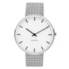 Arne Jacobsen City Hall 40mm 53202-2008 | Dame Dameure I Stål | Herreure I Stål