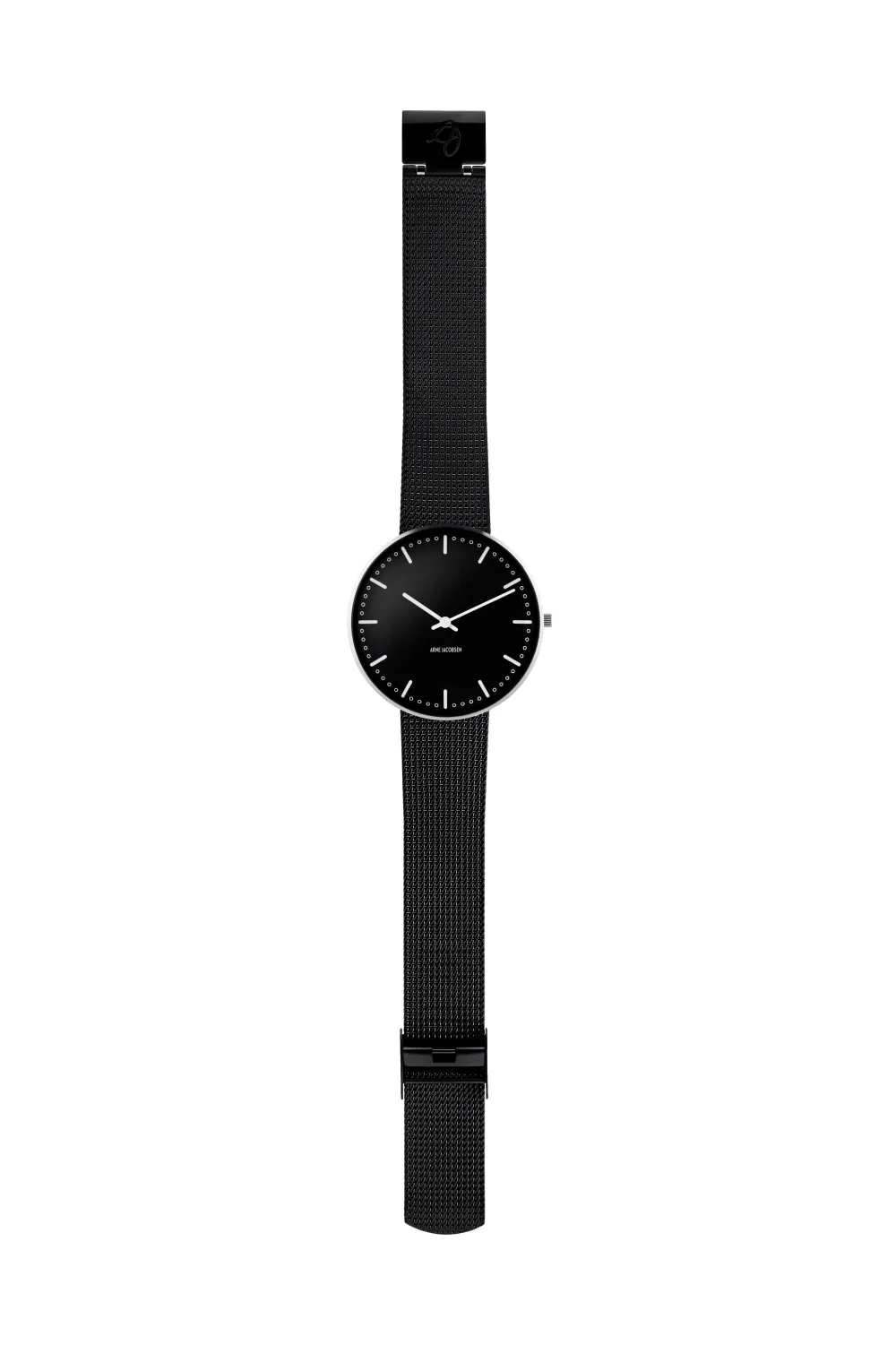 Arne Jacobsen City Hall 40mm 53205-2010 | Herreure I Stål | Herreure Med Lænke
