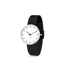 Arne Jacobsen City Hall 34mm 53201-1610 | Dame Dameure I Stål | Herreure I Stål