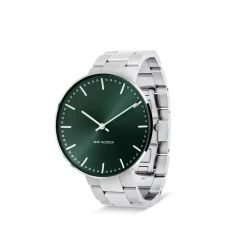 Arne Jacobsen City Hall 40mm 53209-2028 | Dame Dameure Med Lænke | Dameure I Stål