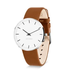 Arne Jacobsen City Hall 34mm 53201-1617S | Dame Dameure Med Rem | Dameure I Stål