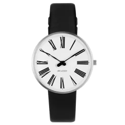 Arne Jacobsen Roman 34mm 53301-1601 | Dame Dameure I Stål | Herreure I Stål