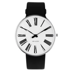 Arne Jacobsen Roman 40mm 53302-2001 | Dame Dameure I Stål | Herreure I Stål