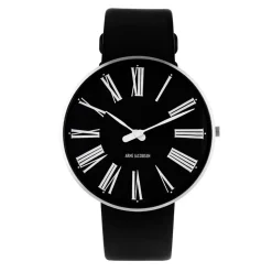 Arne Jacobsen Roman 40mm 53305-2001 | Dame Dameure I Stål | Herreure I Stål