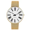Arne Jacobsen Roman 40mm 53308-2009 | Dame Dameure I Gulddouble | Herreure I Gulddouble