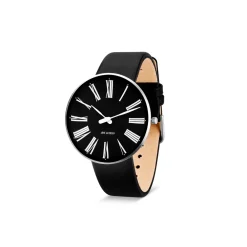 Arne Jacobsen Roman 40mm 53305-2001 | Dame Dameure I Stål | Herreure I Stål