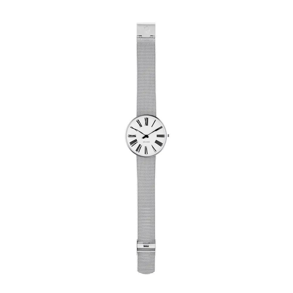 Arne Jacobsen Roman 40mm 53302-2008 | Dame Dameure I Stål | Herreure I Stål