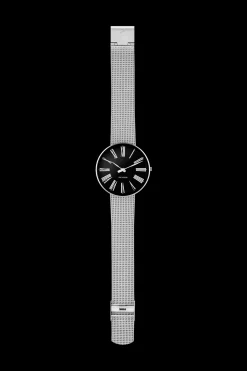 Arne Jacobsen Roman 40mm 53305-2008 | Herreure I Stål | Herreure Med Lænke