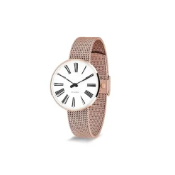 Arne Jacobsen Roman 34mm 53311-1611 | Dame Dameure I Gulddouble | Herreure I Gulddouble