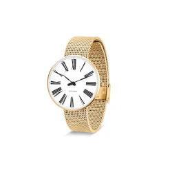 Arne Jacobsen Roman 40mm 53308-2009 | Dame Dameure I Gulddouble | Herreure I Gulddouble