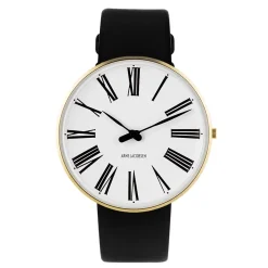 Arne Jacobsen Roman 40mm 53308-2001G | Dame Dameure I Gulddouble | Herreure I Gulddouble