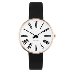 Arne Jacobsen Roman 34mm 53311-1601RP | Dame Dameure I Gulddouble | Herreure I Gulddouble