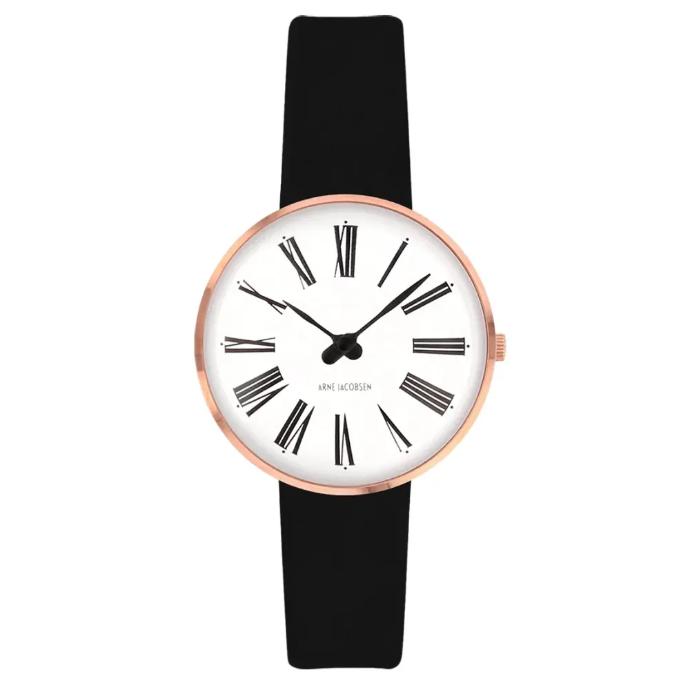 Arne Jacobsen Roman 30mm 53315-1401RP | Dame Dameure I Gulddouble