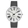 Arne Jacobsen Roman 40mm Special Edition 53310-2012 | Herreure I Stål | Herreure Med Lænke