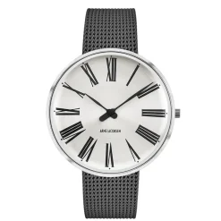 Arne Jacobsen Roman 40mm Special Edition 53310-2012 | Herreure I Stål | Herreure Med Lænke