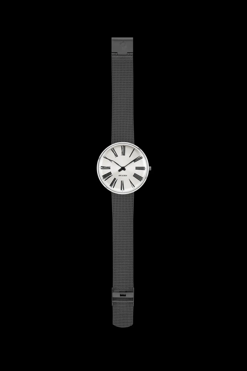 Arne Jacobsen Roman 40mm Special Edition 53310-2012 | Herreure I Stål | Herreure Med Lænke