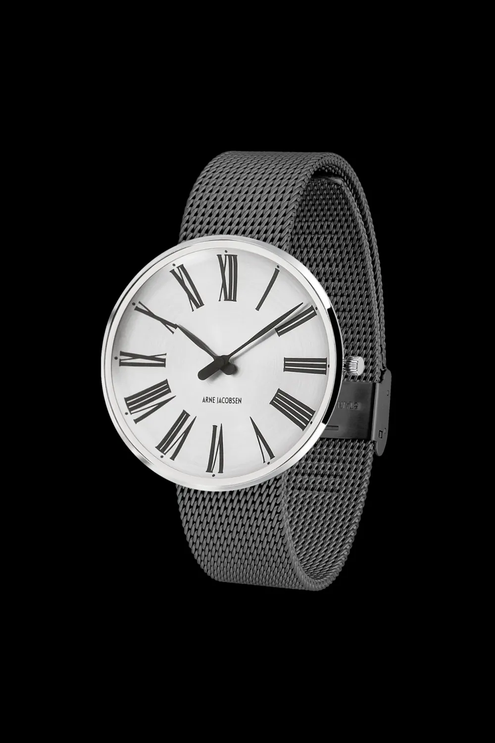 Arne Jacobsen Roman 40mm Special Edition 53310-2012 | Herreure I Stål | Herreure Med Lænke
